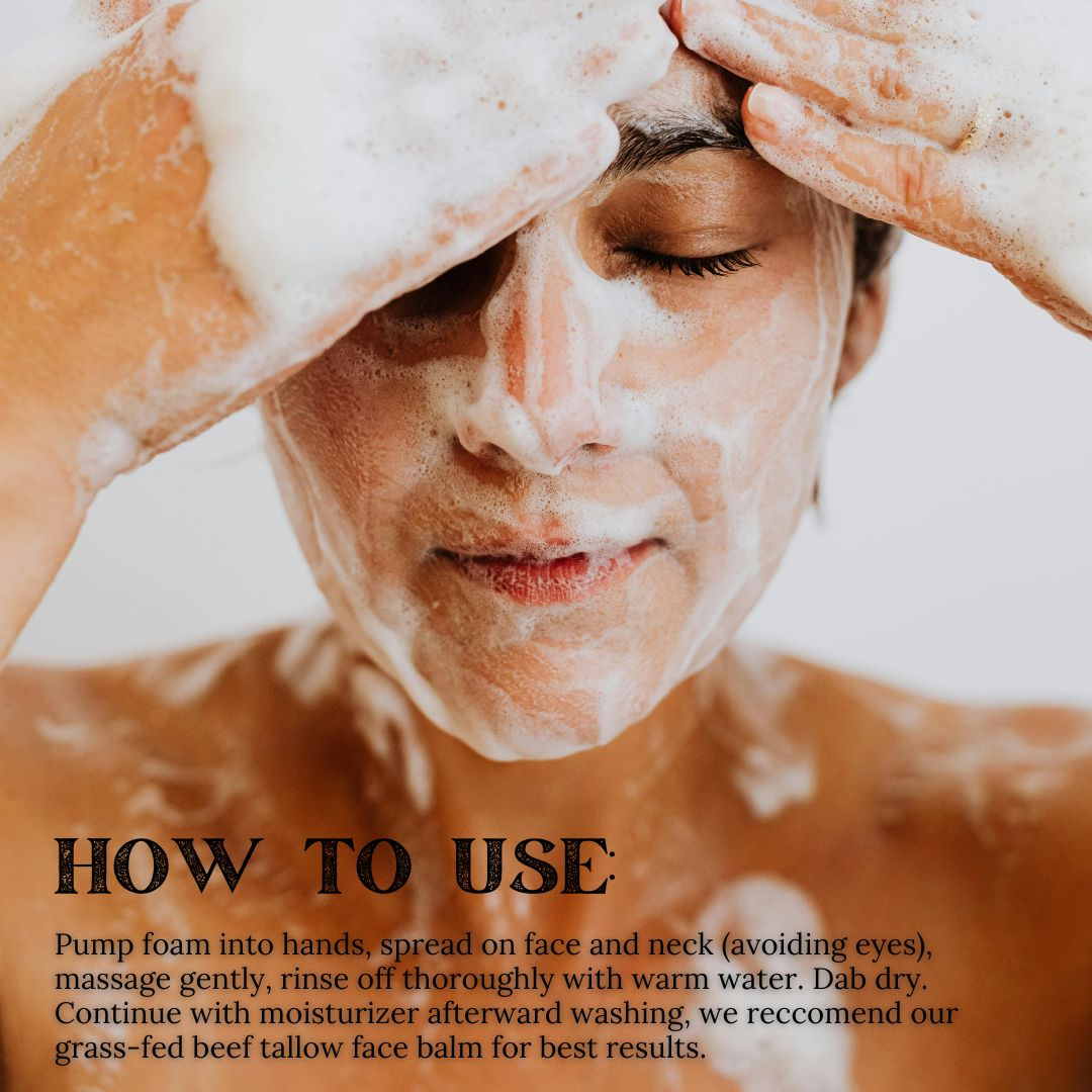 Foaming Organic Face Cleanser