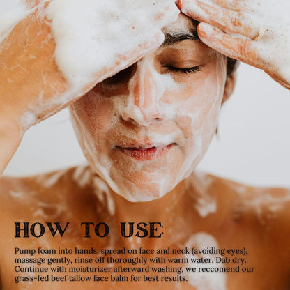 Foaming Organic Face Cleanser
