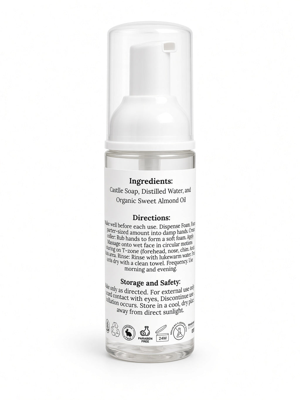 Foaming Face Cleanser 2oz