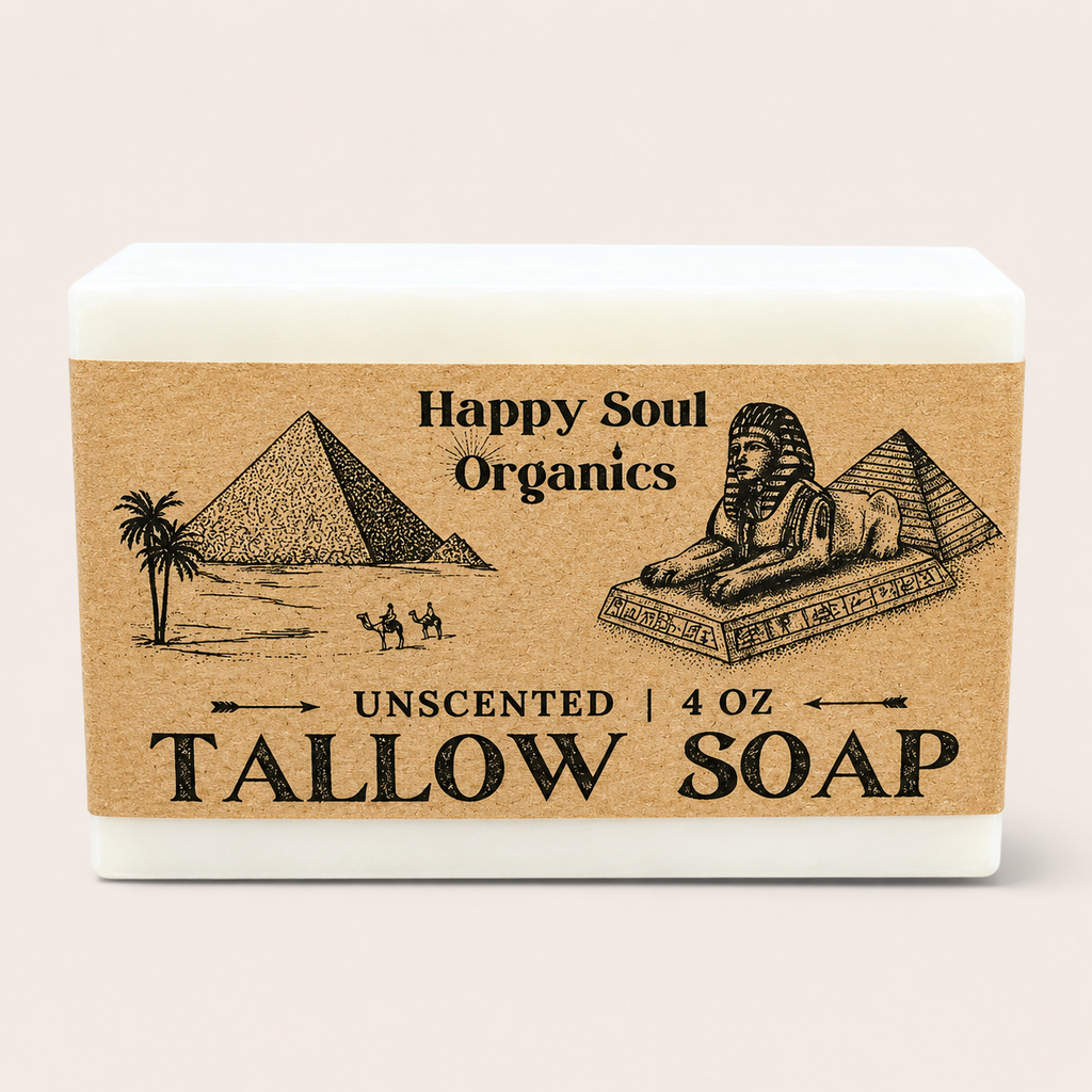 Tallow Unscented Soap 4oz