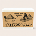 Tallow Unscented Soap 4oz