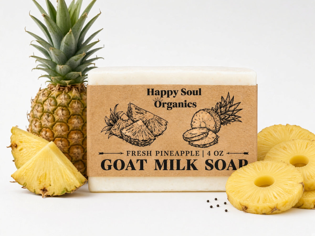 Fresh Pineapple Goat Milk Soap