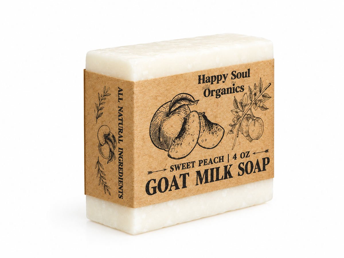 Sweet Peach Goat Milk Soap