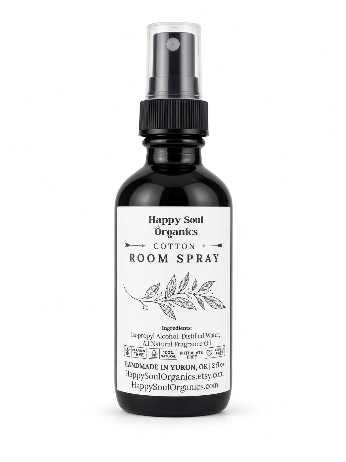 Natural Cotton Room or Laundry Spray