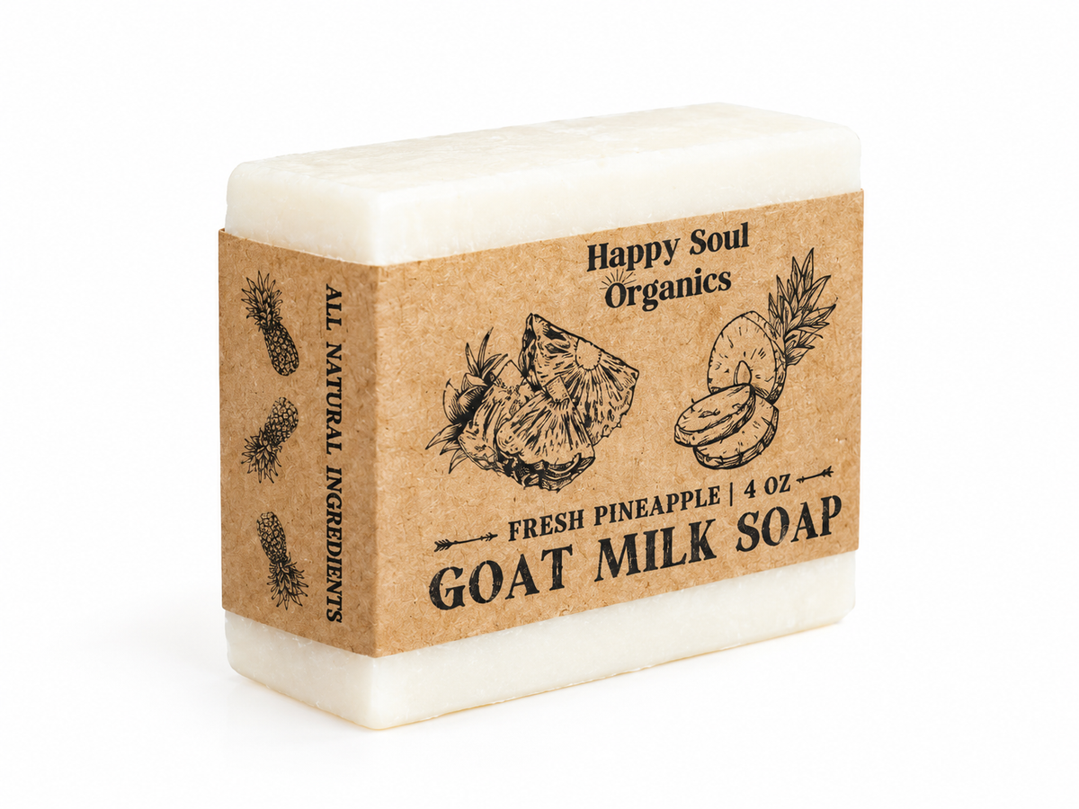 Fresh Pineapple Goat Milk Soap