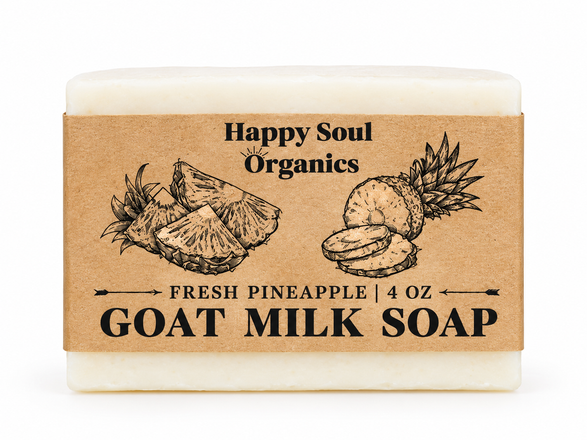 Fresh Pineapple Goat Milk Soap