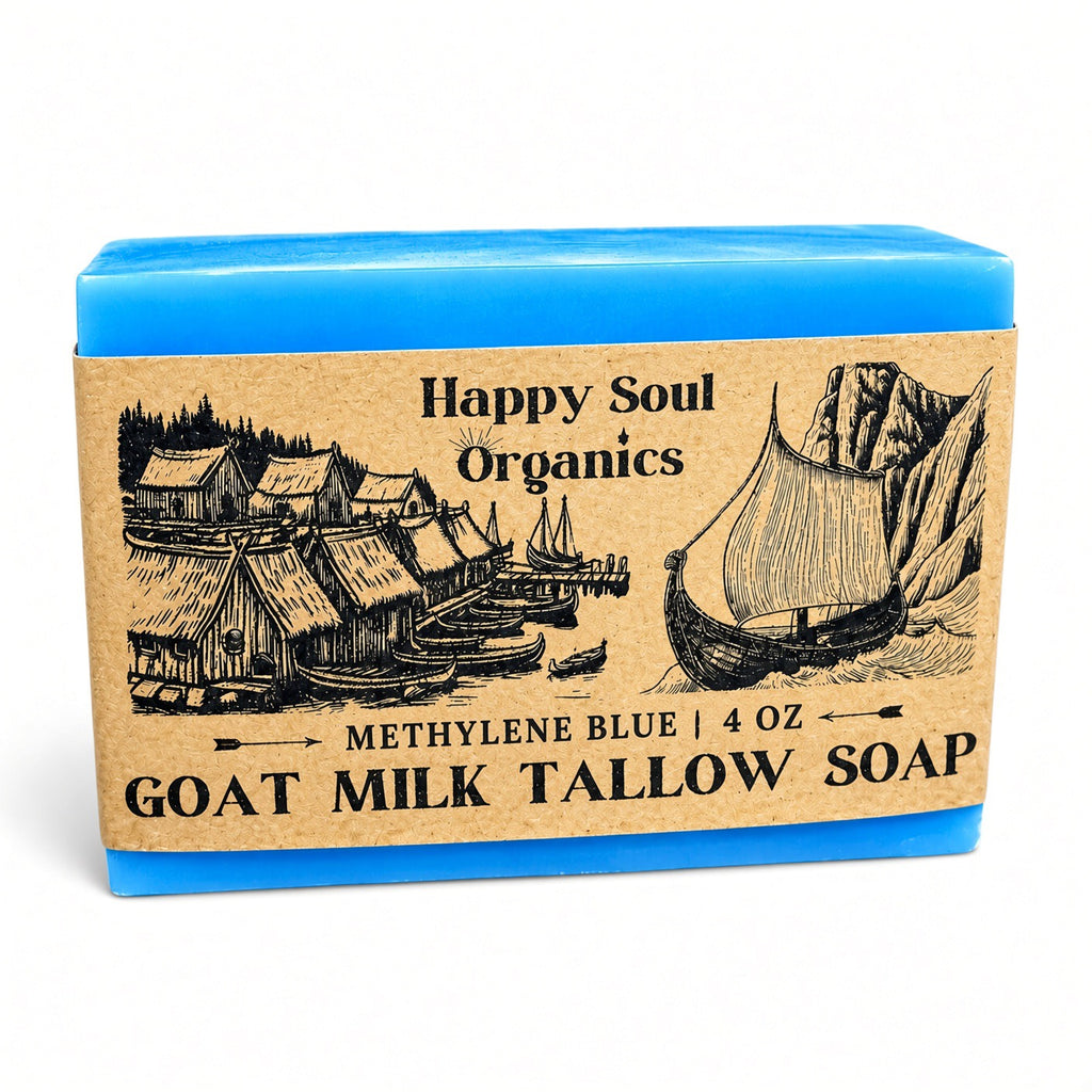 Methylene Blue Unscented Soap 4oz