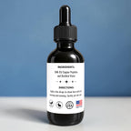 Face Serum GHK-Cu 4% | Advanced Copper Peptide Formula for Face & Neck 2oz Dropper Bottle
