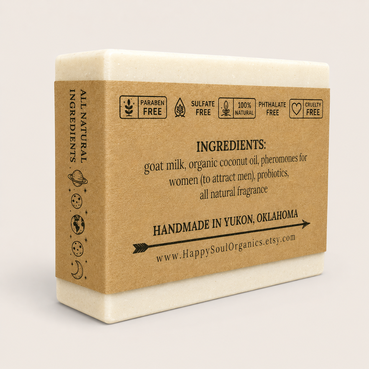 Pheromones For Women Goat Milk Soap 4oz