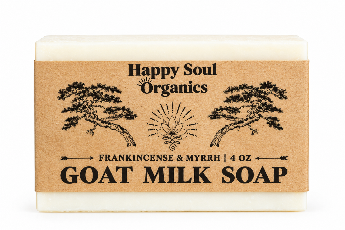 Frankincense & Myrrh Goat Milk Soap