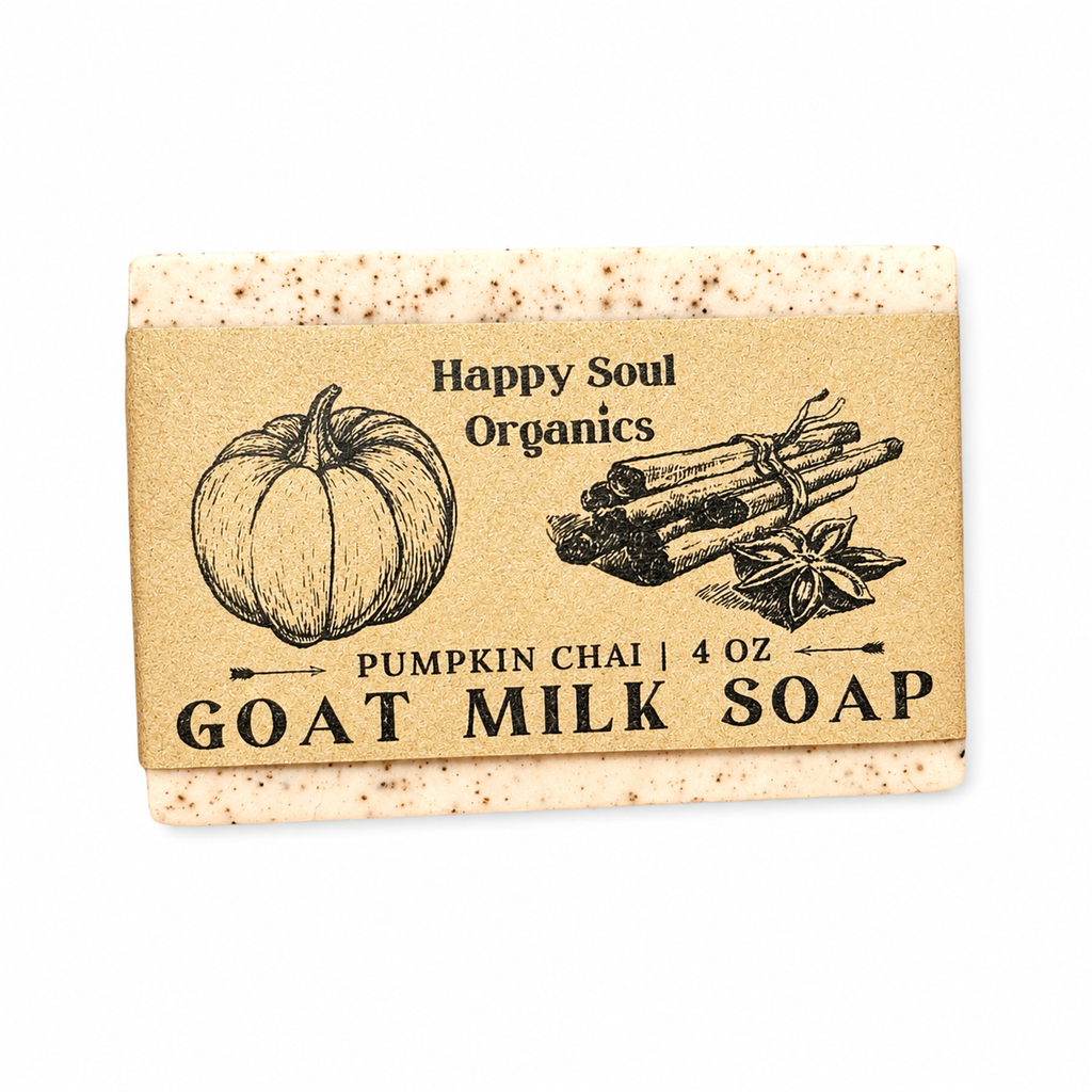 Pumpkin Vanilla Chai Goat Milk Soap 4oz