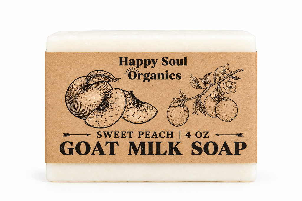 Sweet Peach Goat Milk Soap