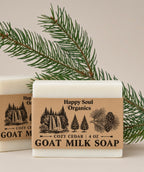 Cozy Cedarwood Goat Milk Soap