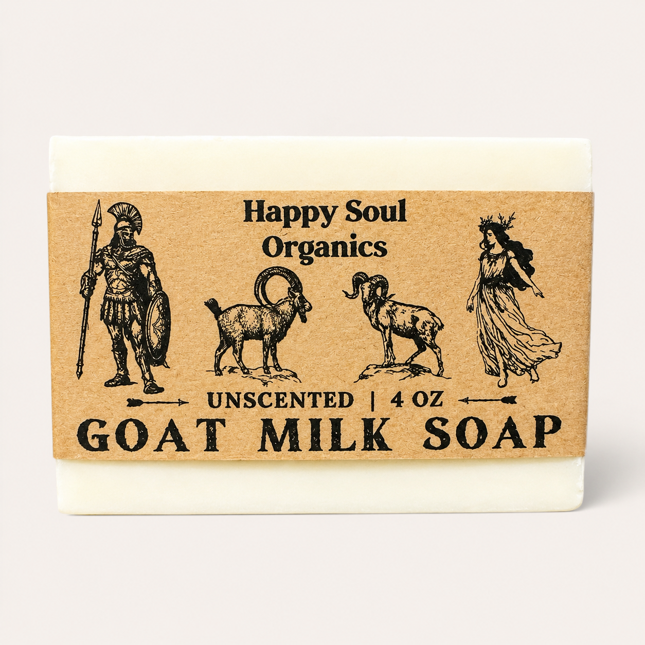 Unscented Goat Milk Soap 4oz