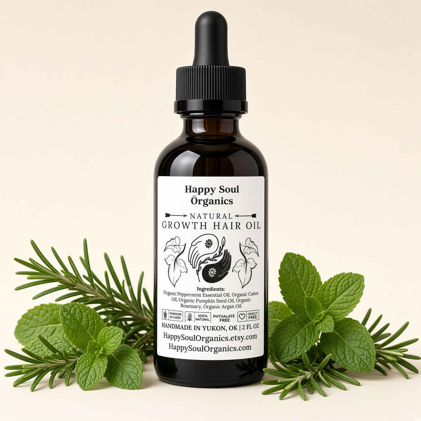 Organic Hair Growth Scalp Oil