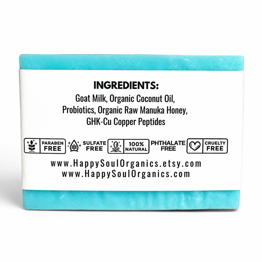 GHK-Cu Peptide Soap Bar 4oz