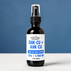 Hair Serum | 10% Max Strength | GHK-Cu & AHK-Cu Copper Peptide | Mist Spray 2oz Glass Bottle