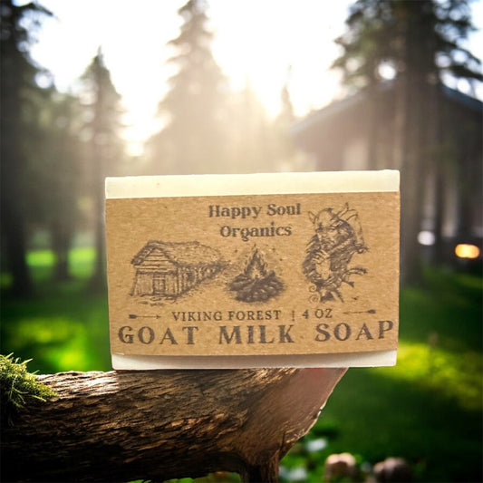 Viking Forest Goat Milk Organic Soap