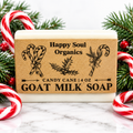 Candy Cane Goat Milk Soap