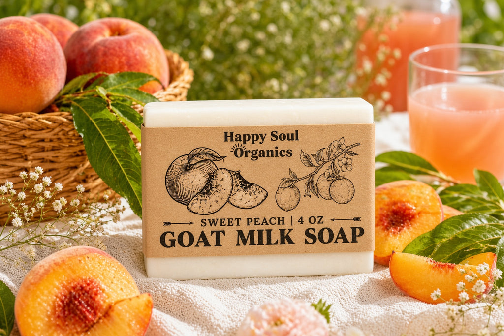 Sweet Peach Goat Milk Soap