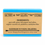 Deep Blue Unscented Methylene Blue Soap 4oz