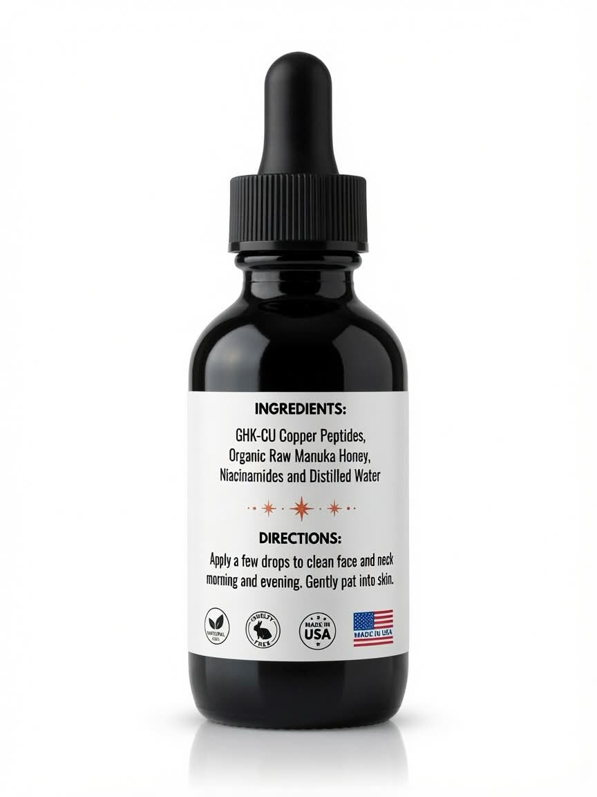 Face Serum Manuka Honey & 6% GHK-Cu