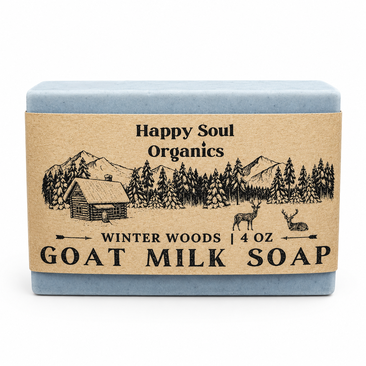 Winter Woods Goat Milk Soap 4oz