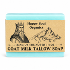 King of The North Goat Milk Tallow Soap 4oz
