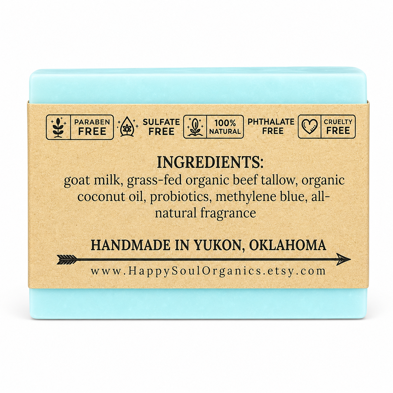 King of The North Goat Milk Tallow Soap 4oz
