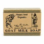 Manly Musk Goat Milk Soap 4oz