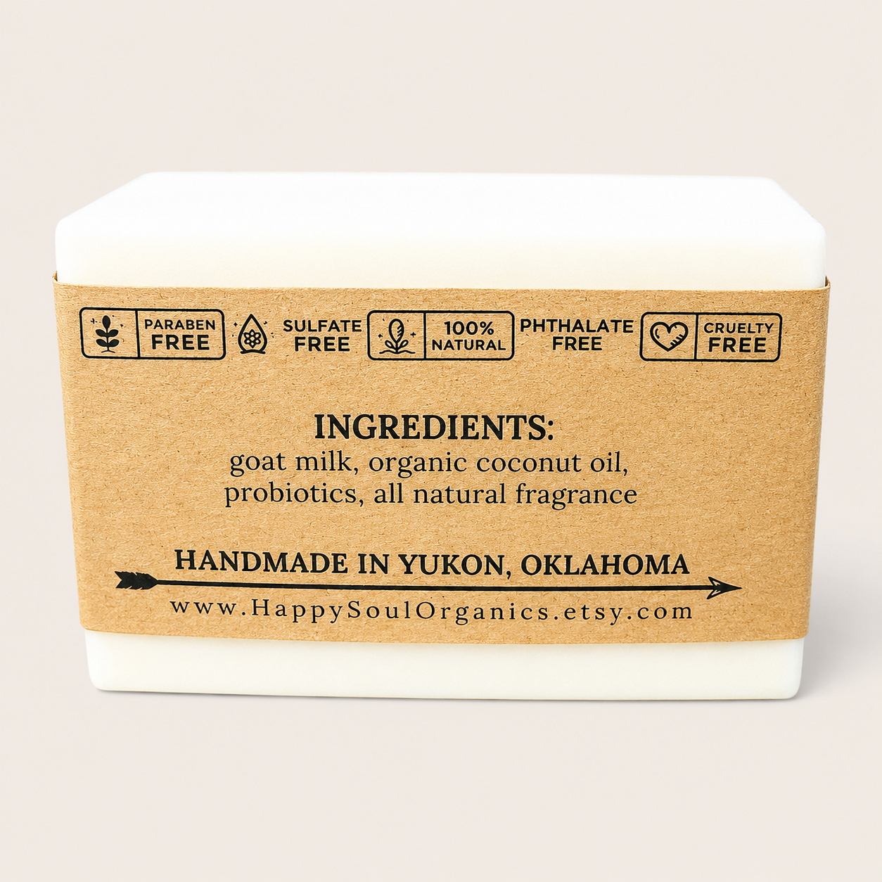 Fresh Roses Goat Milk Soap 4oz