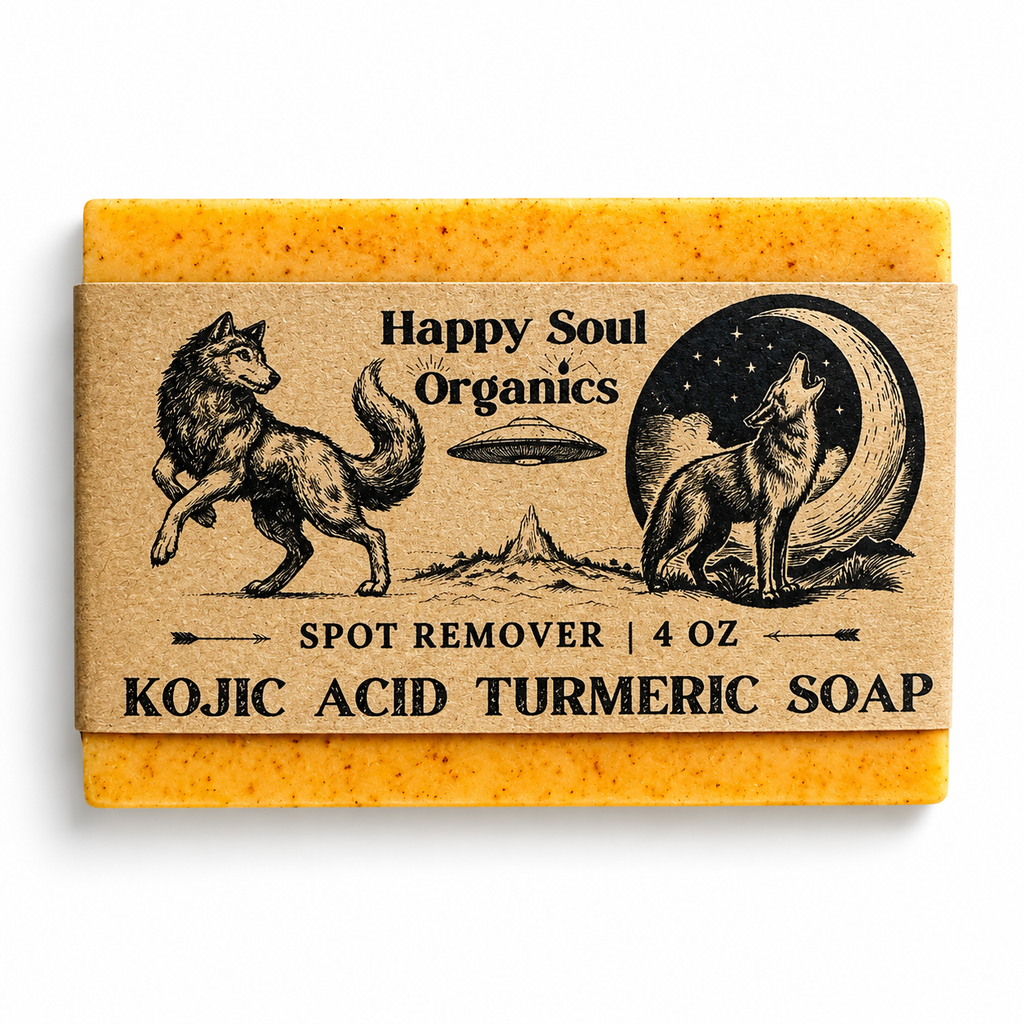 Kojic Acid Turmeric Goat Milk Soap 4oz