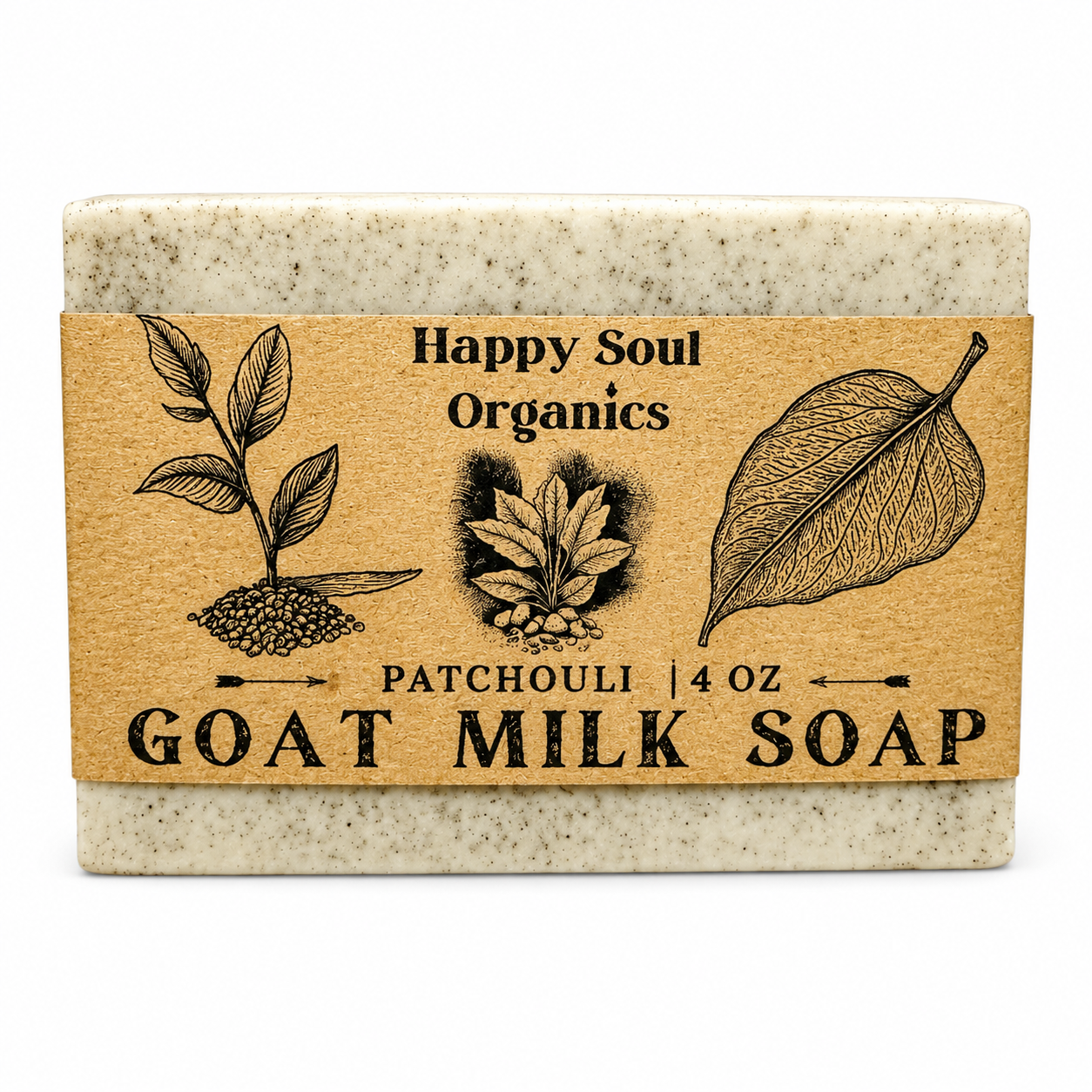 Patchouli Goat Milk Soap 4oz
