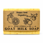 Yuzu Citrus Goat Milk Turmeric Soap 4oz