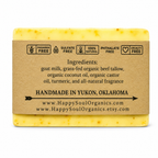 Yuzu Citrus Goat Milk Turmeric Soap 4oz