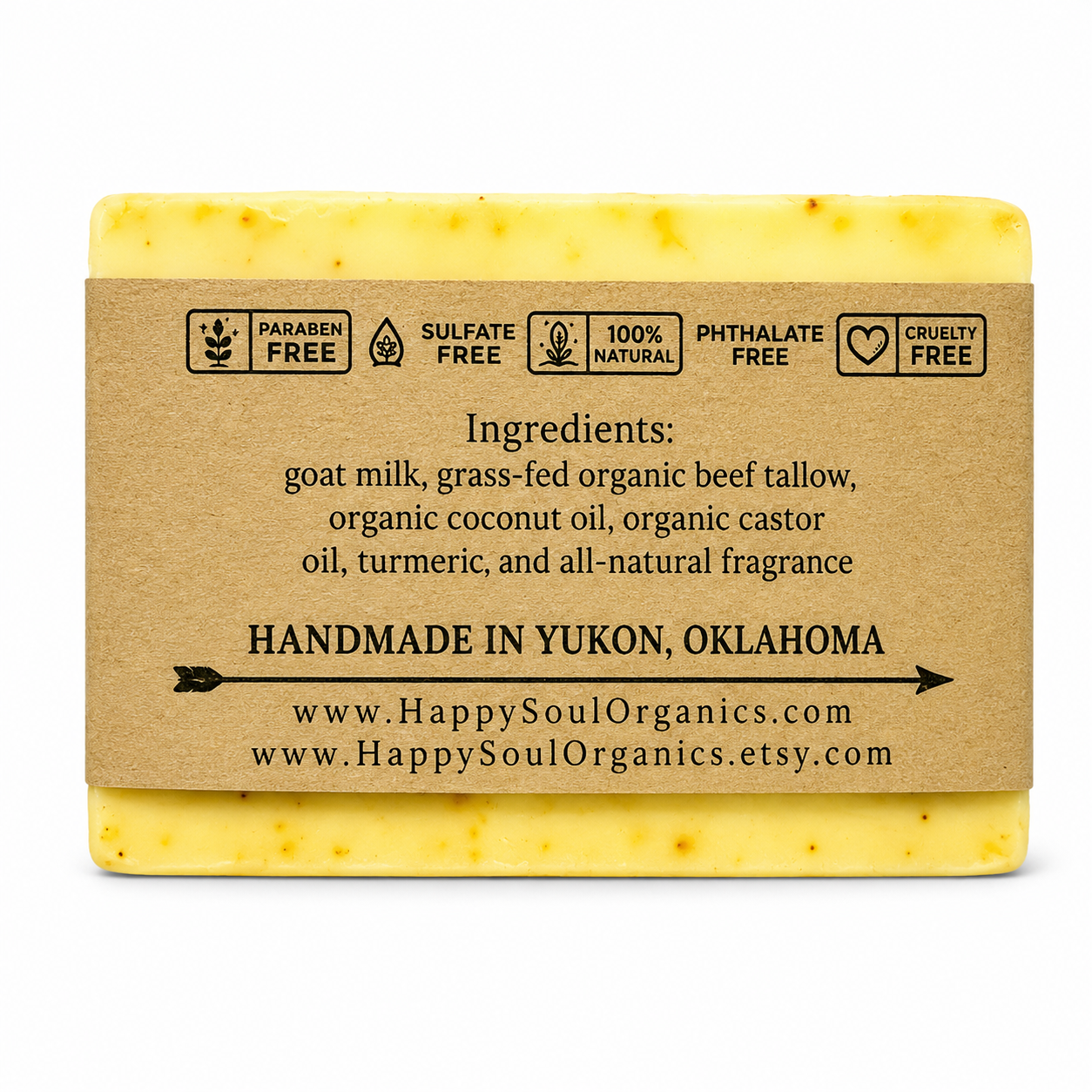 Yuzu Citrus Goat Milk Turmeric Soap 4oz