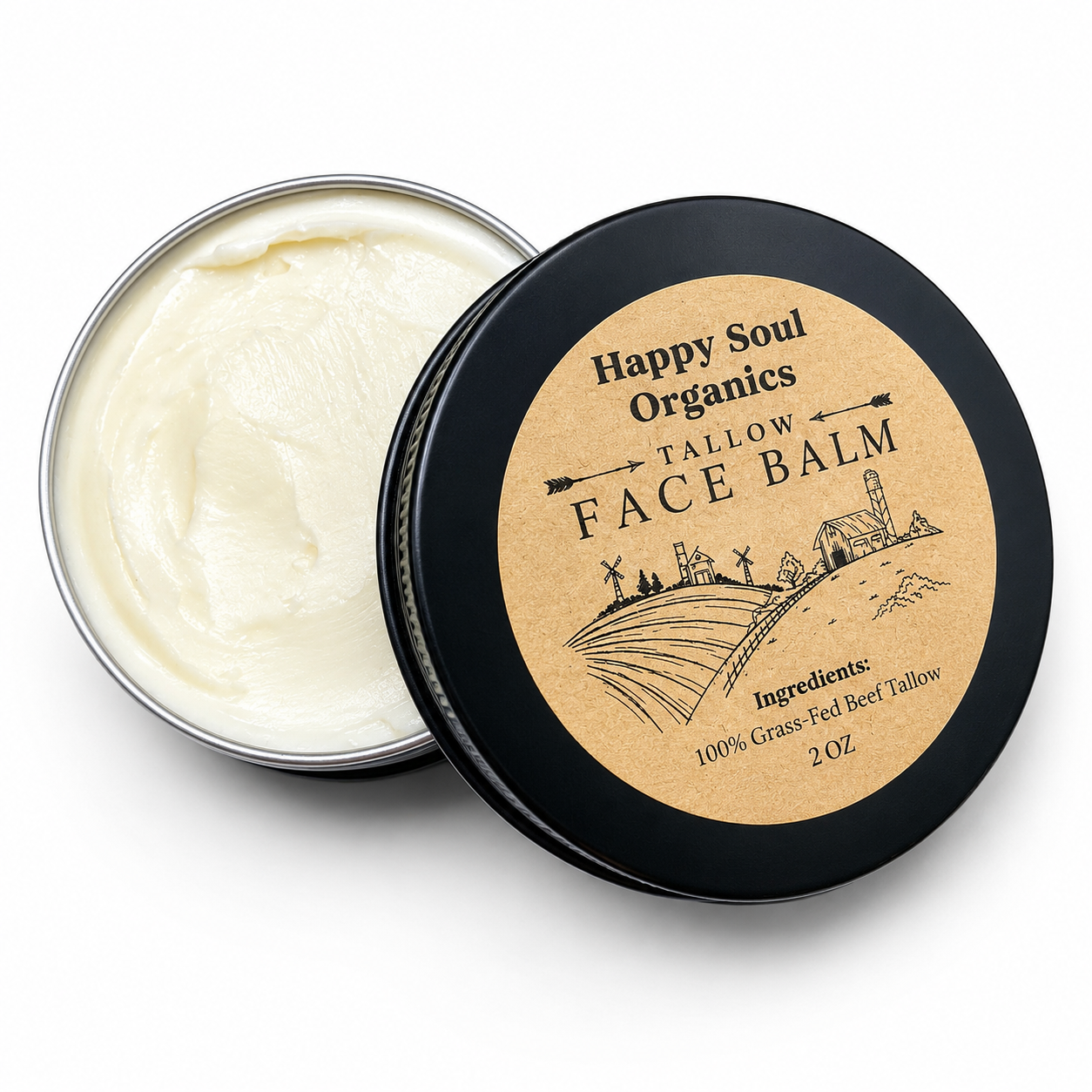 Tallow Face Balm Skin Cream Moisturizer