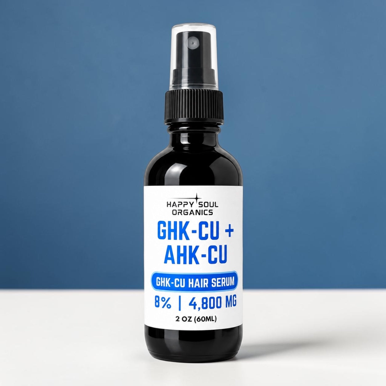 Hair Serum | 8% GHK-Cu & AHK-Cu Copper Peptide | Max Strength 2oz