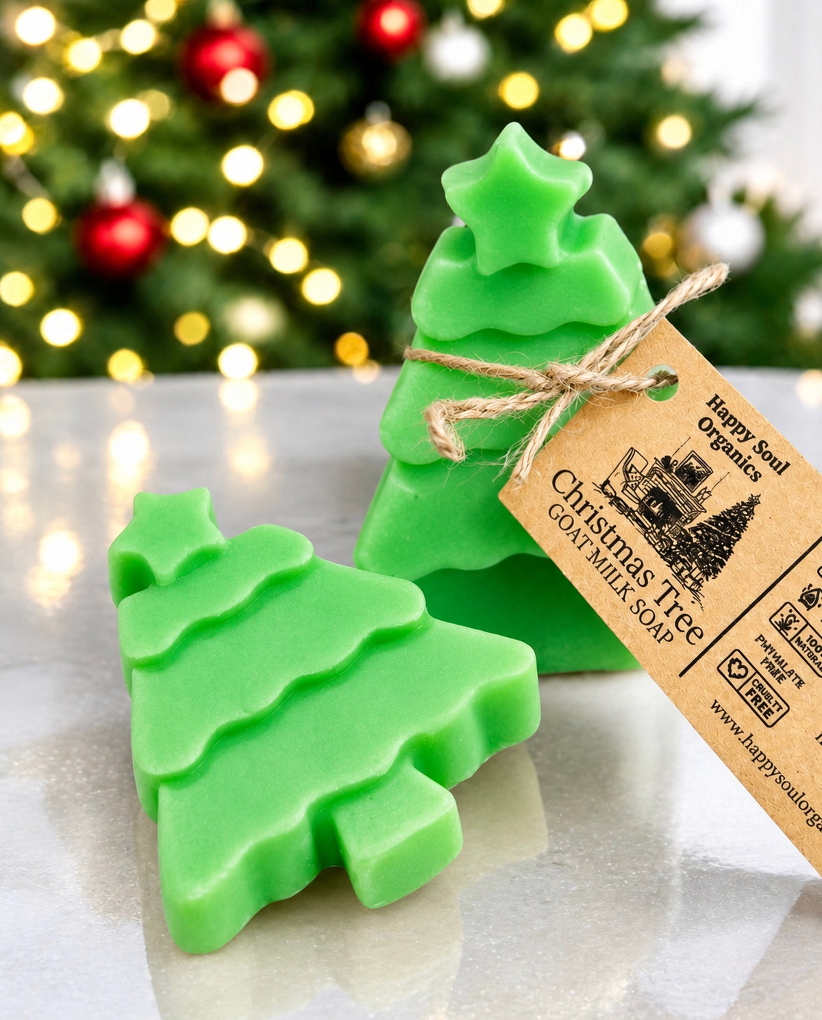 Christmas Tree Soap