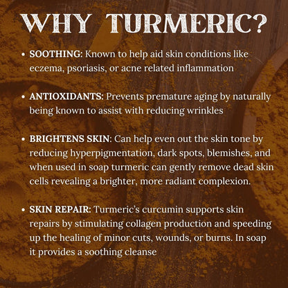 Kojic Acid Turmeric Organic Goat Milk Soap Bar