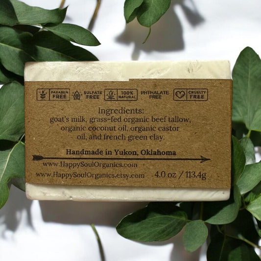 Eucalyptus Goat Milk Organic Soap