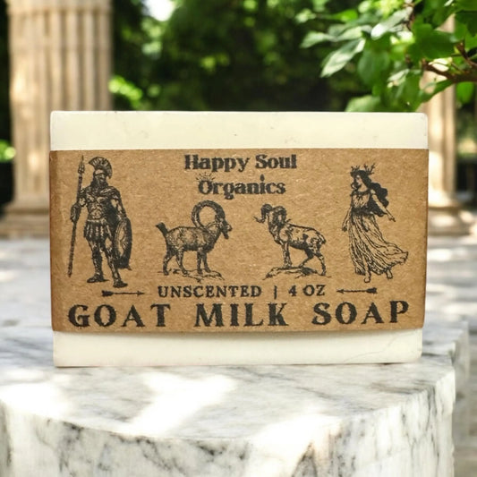 Unscented Goat Milk Organic Soap