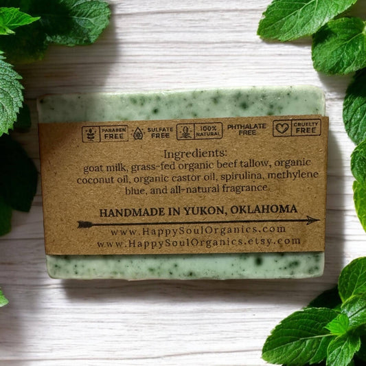 Peppermint Organic Goat Milk Soap