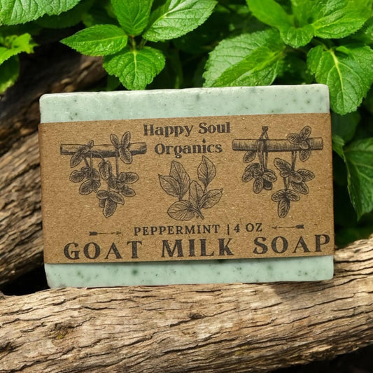 Peppermint Organic Goat Milk Soap