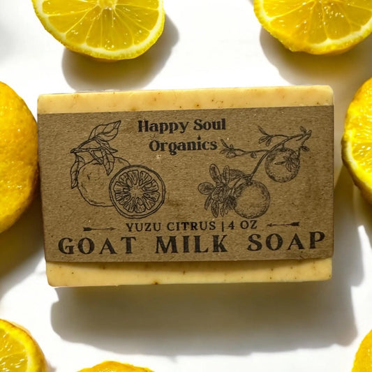 Yuzu Citrus Organic Goat Milk Soap
