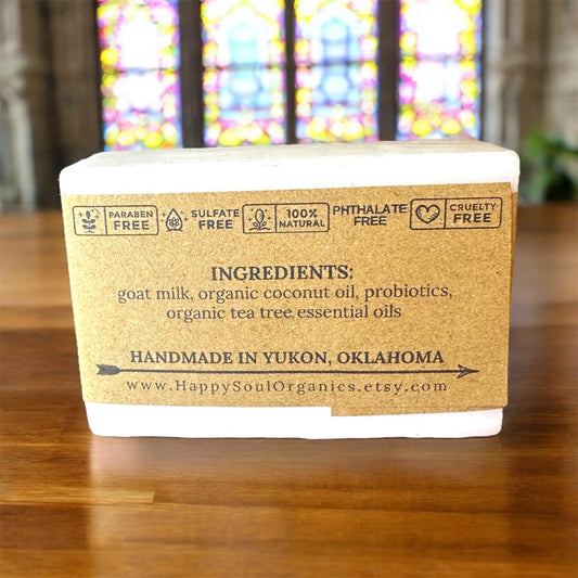 Mother of Dragons Tea Tree Organic Goat Milk Soap