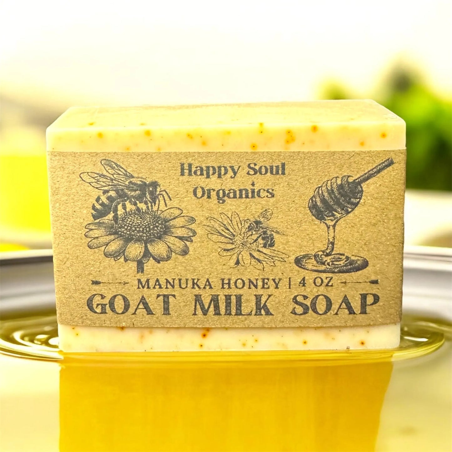 Manuka Honey Organic Goat Milk Soap