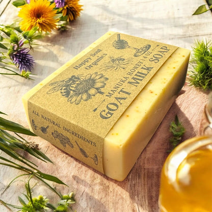 Manuka Honey Organic Goat Milk Soap