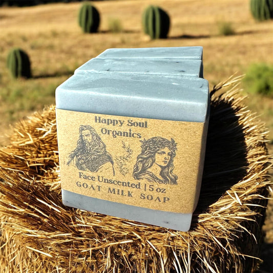 Unscented Goat Milk Face Soap 5oz