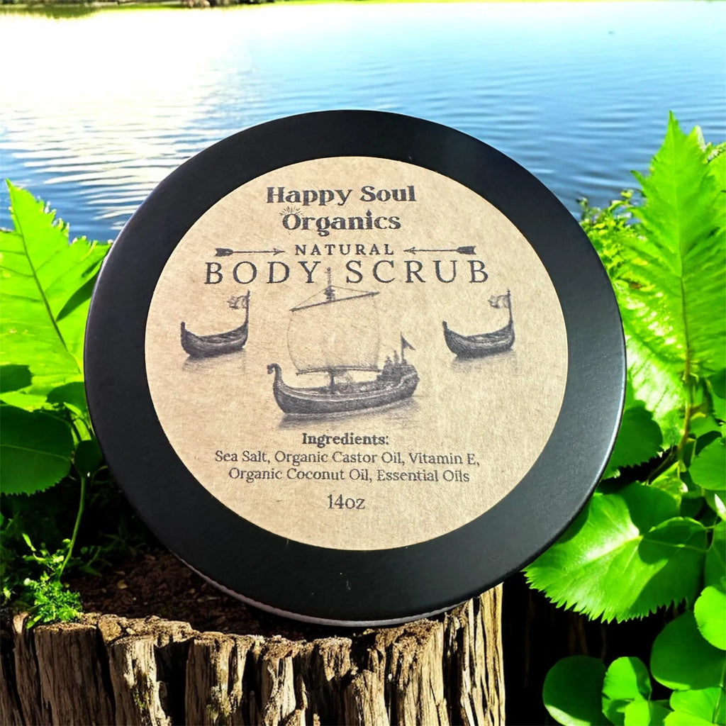 Sea Salt Body Scrub All Natural & Organic
